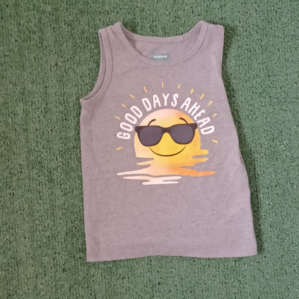 Youth Good Days Ahead Sleeveless Shirt Size 3T